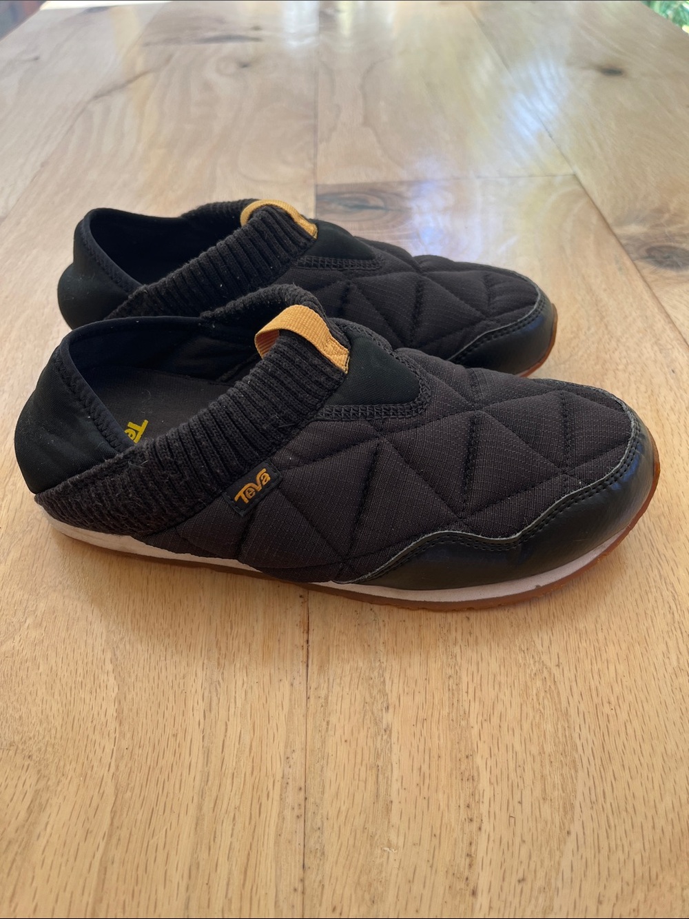 Teva Women’s ReEmber Moc in Black Birch with Warm Fleece Lining